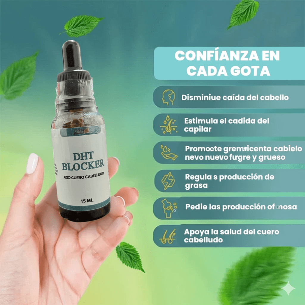 Combo 2x1 Anticaída DHT 1 Suplemento en Pastillas + 1 Sérum Capilar
