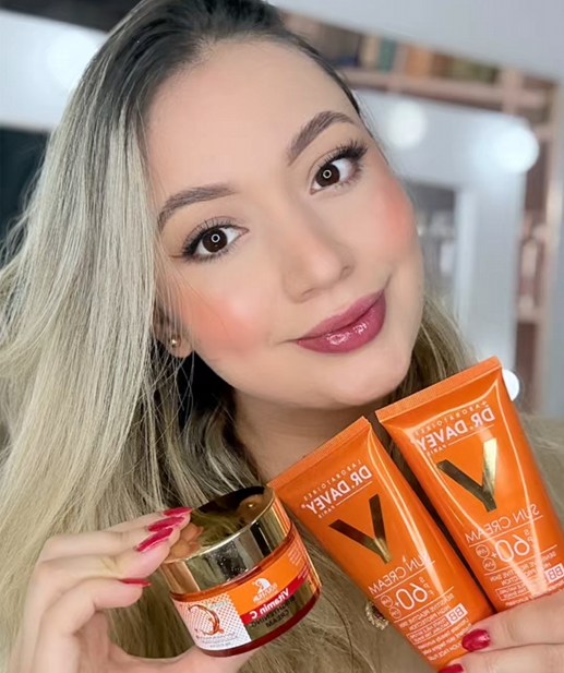 Combo Rostro Perfecto: 2 Protectores Solares Dr. Davey + 1 Vitamina C Dr. Davey