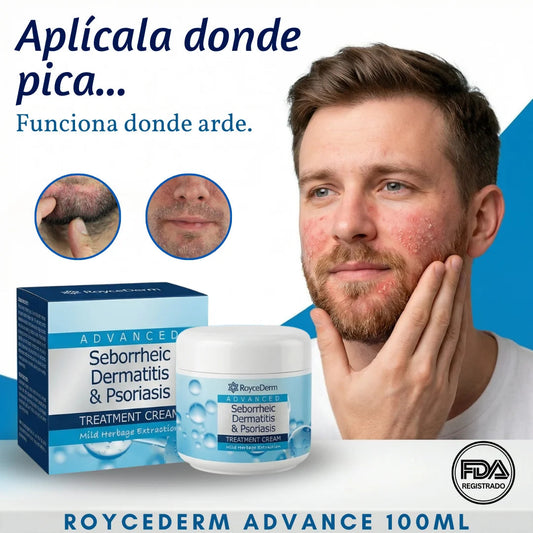 ROYCEDERM – Cuidado para Dermatitis, Psoriasis y Piel Seborreica