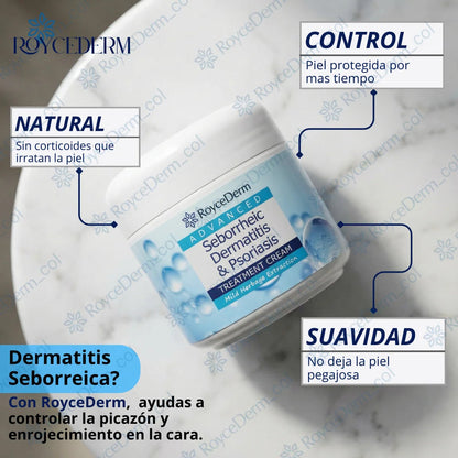 ROYCEDERM – Cuidado para Dermatitis, Psoriasis y Piel Seborreica