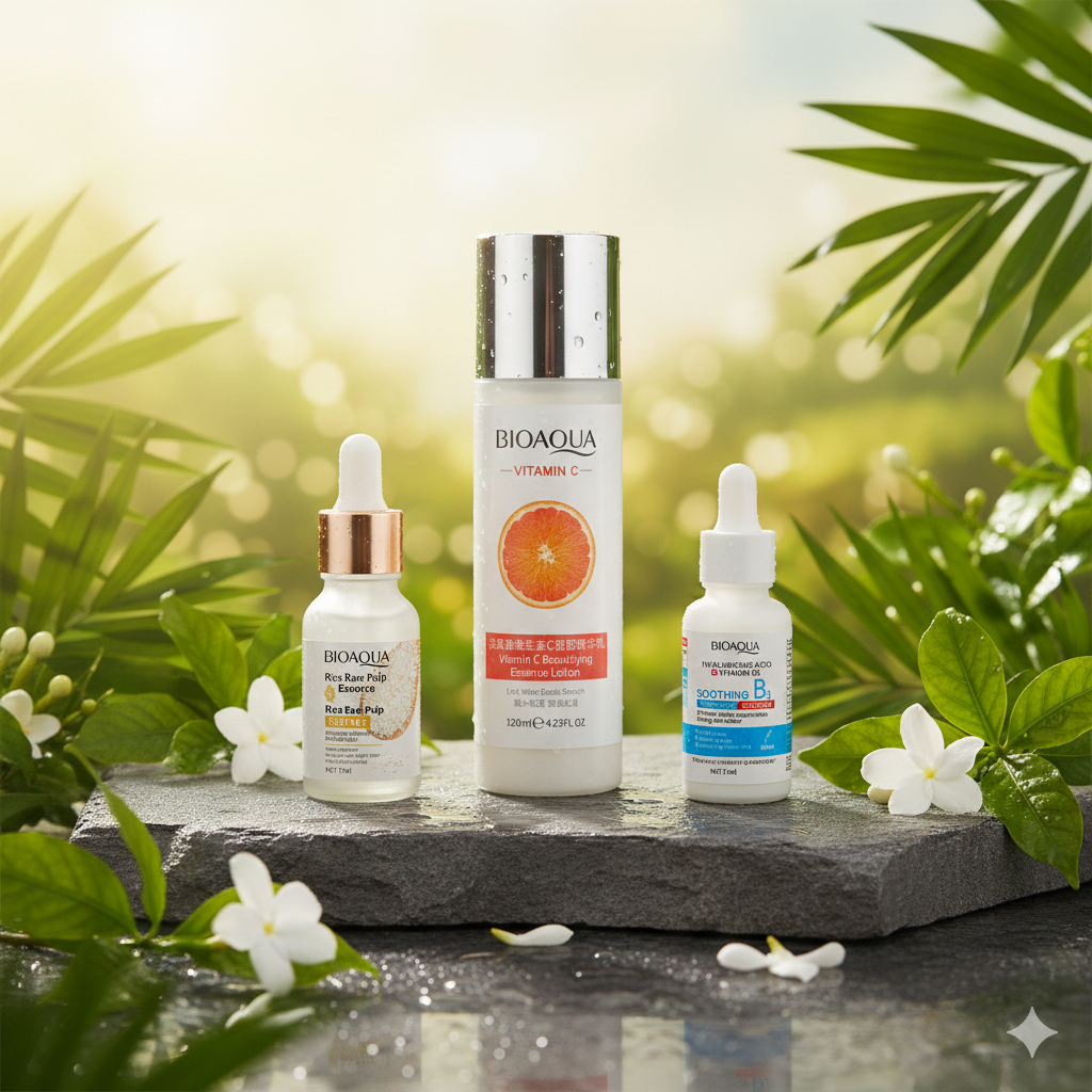 TRÍO BIOAQUA: La Rutina que Transforma tu Piel en 21 Días