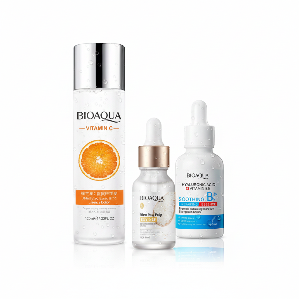 TRÍO BIOAQUA: La Rutina que Transforma tu Piel en 21 Días