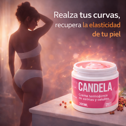 Candela Crema Reductora Moldea y Define al Instante tu cuerpo