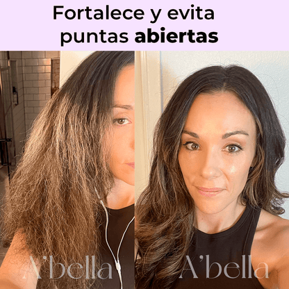 Dúo A’Bella: Sérum Anticaída & Crecimiento + Óleo Capilar Anti-Frizz